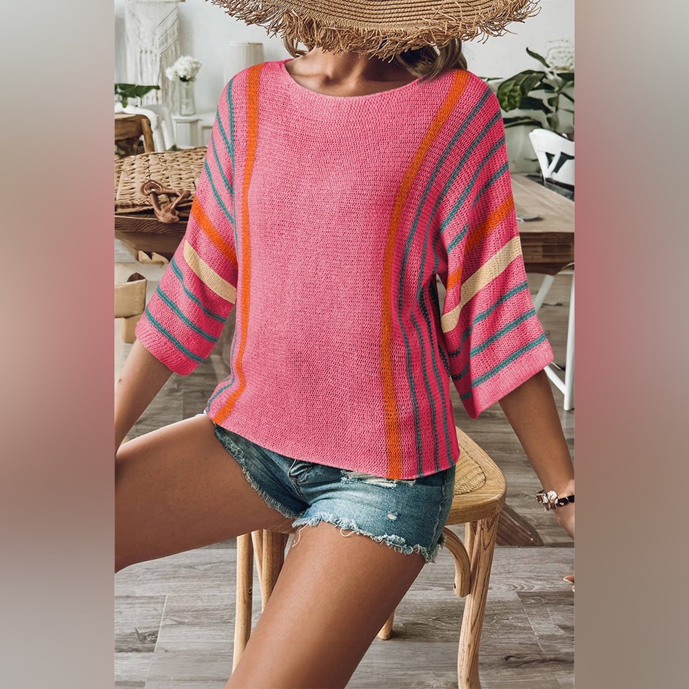 Vici Pink Knit Top